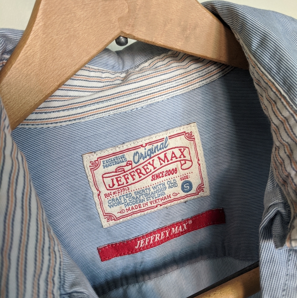 Jeffrey Max Casual Button Down Shirt